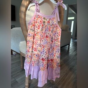 Cheeky Plum Floral Dress